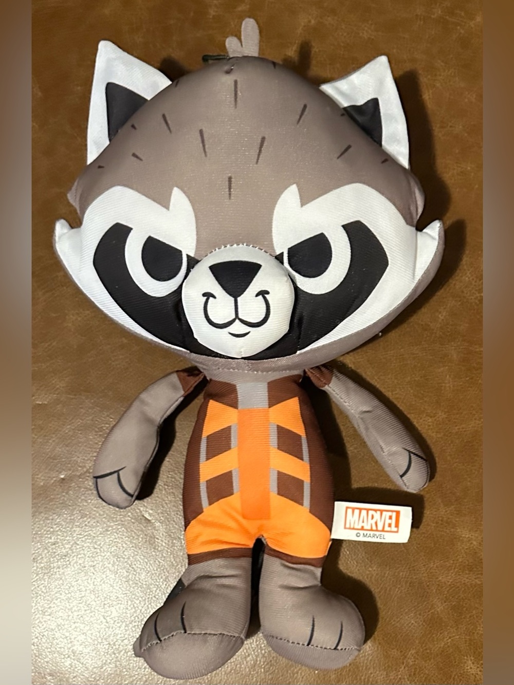 Marvel Rocket Raccoon Plush - Gray, Brown, Orange